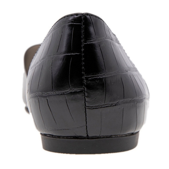 Ellory D'Orsay Pointy Toe Flat Shoes Black Size 10 - Picture 8 of 10